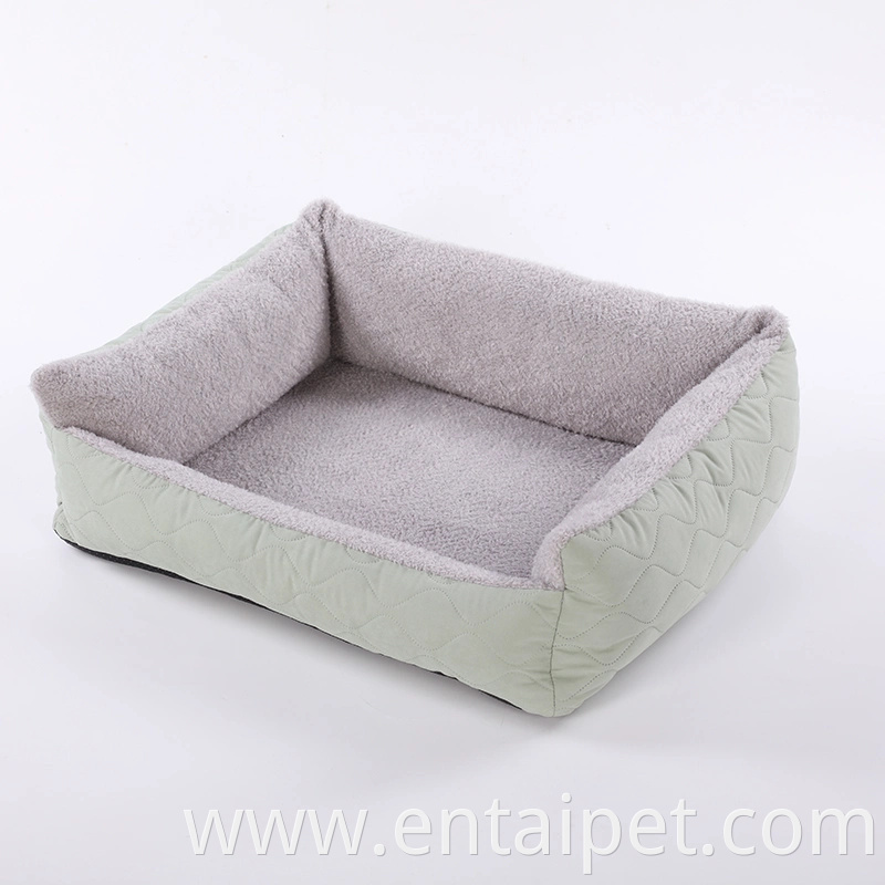 Wholesale Eco-Friendly Rectangular Water Resistant Pet Dog Sleeping Bed